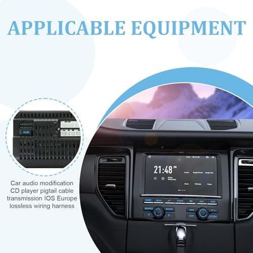 ISO Radio Wiring Harness Adapter 16 Pin Car Stereo Radio Wire — view 6