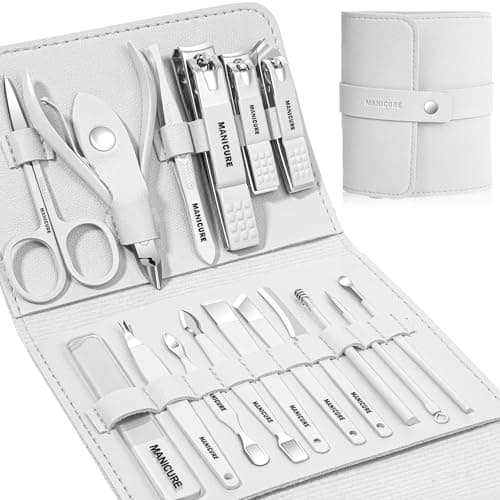 Manicure Set Professional Nail Clippers Pedicure Kit 16pcs