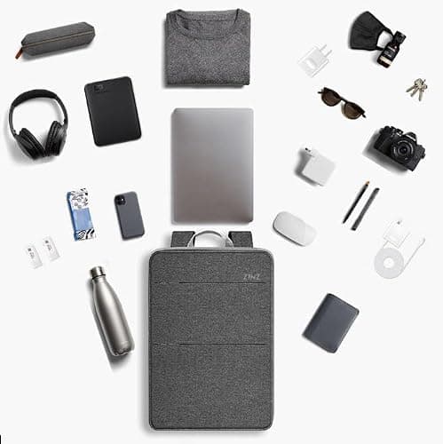 ZINZ Slim & Expandable Laptop Backpack 15 15.6 16 Inch,D01G01 — view 5