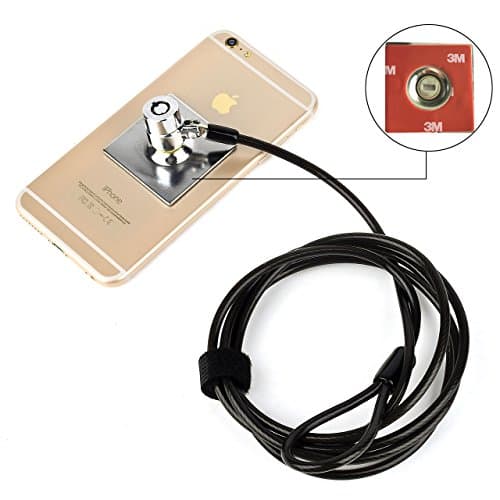ZUKEY Laptop Combination Lock - Security Universal Anti-Theft Wire Retractable Lock, Portable Safety Lock with Locking Cable For Smartphone, Laptop, MacBook, iPad, Tablets, Desktops and Projector — view 6