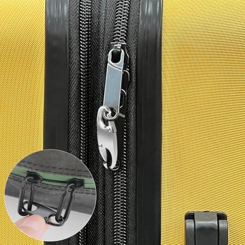 WQEDVN 6PCS Anti Theft, Zip Lock, Zipper Clips Anti Theft, Zipper Lock Clips, Handbag Security Clip, For Backpacks Camping Fishing Traveling Outdoor Sports (Black, Gunmetal, Silver) — view 4