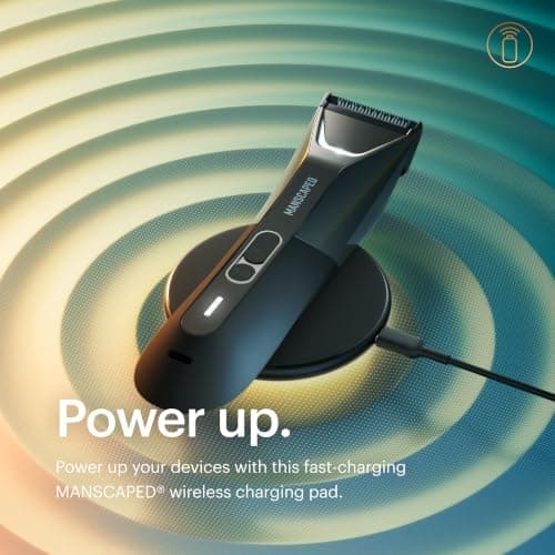 MANSCAPED® The Throne™ Wireless Charging Pad - Universal Charger Compatible with MANSCAPED® Devices — view 2