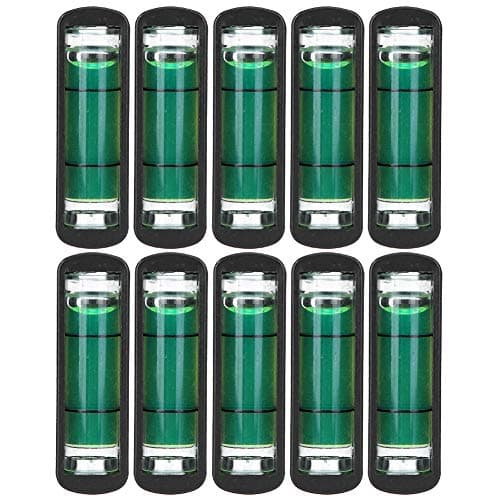 Mini Bubble Level 10 Pack | for Camera Tripod/Furniture/Shelf