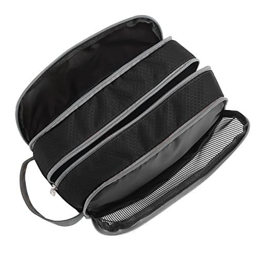 Gonex Men's Toiletry Bag, Water-Resistant Nylon Travel Wash Shower Bag — view 4