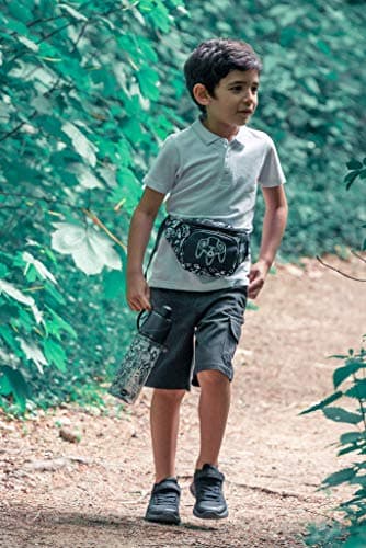 Fringoo - Boys Bum Bag | Suitable for Boys or Teenagers | Waist Bag with Adjustable Belt Strap | Convenient & Comfortable - Game On — view 5