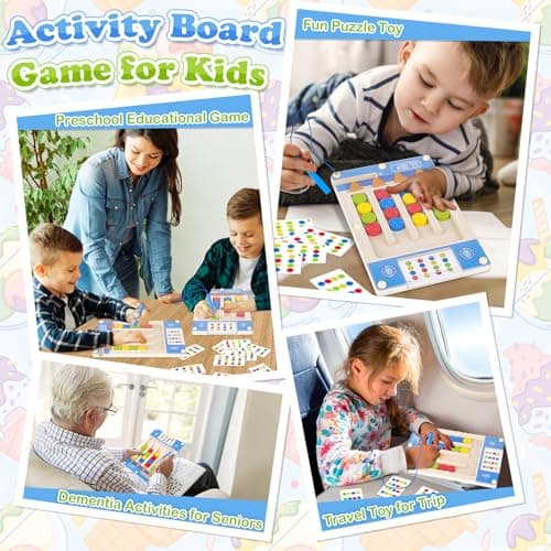 Magnetic Maze: Montessori Wooden Puzzle Toys for 3-4-5-6 Year Old Boy Gifts — view 5