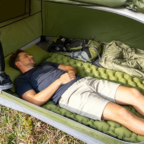 Night Cat 1 Man Camping Tent: Waterproof PU3000mm Tent 2.26kg for Hiking — view 4