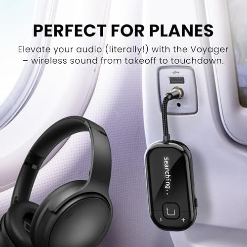 Avantree Voyager - Airplane Bluetooth Adapter with OLED Display — view 5