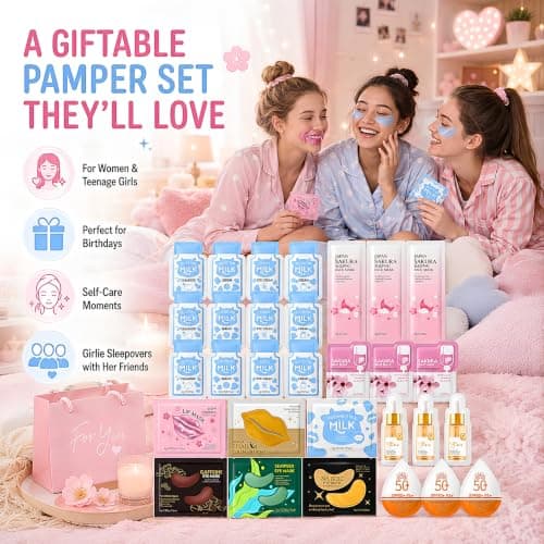 Gifts for Travel Skincare Set for Women, Pamper Gifts for Girls Skincare — view 2
