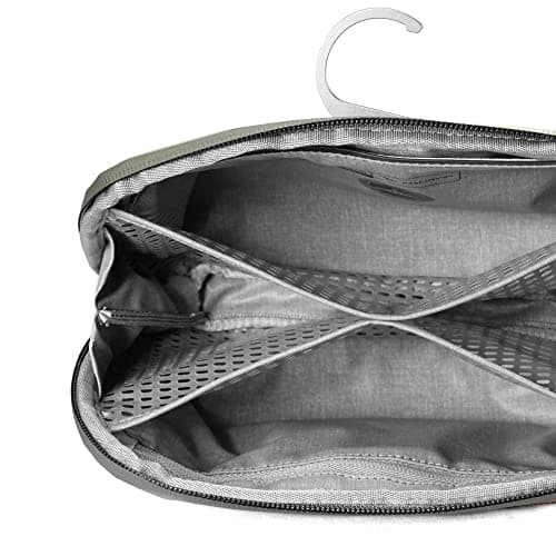 Peak Design Small Wash Pouch, Coyote, Ocean Edition, Travel Toiletry Bag, Upright or Hanging Dopp Kit with Pockets, Magnetic Toothbrush Pocket, Wide UltraZip Opening, Toiletry Bag for Men and Women — view 5