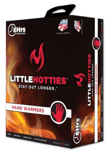 Little Hotties 8-Hour Hand Warmers, 10 Pair, Black — view 2