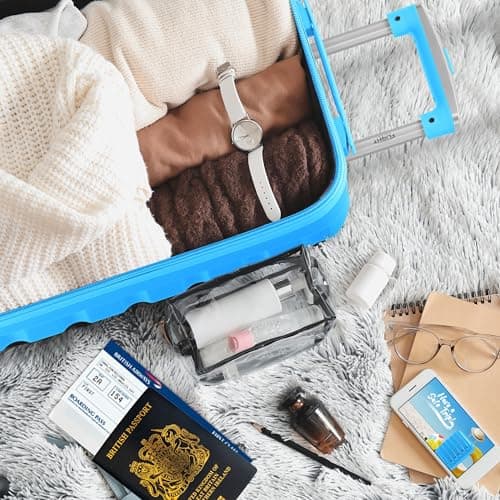 Flight Knight 55x40x20 Ryanair Priority Cabin Suitcase, Also for EasyJet, Jet2, Lightweight,ABS Hard Shell, Durable 4-Wheel Cabin Case, Carry-On Size 10kg Hand Luggage, Travel Bag- 55 x 40 x 20 — view 4