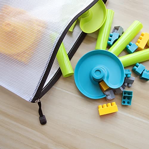 Plastic Wallets A4 Zip Wallets Ziplock Bags Zip Folder Zipper Bag A4 Folders Document Wallet (Black, 24pcs) — view 6