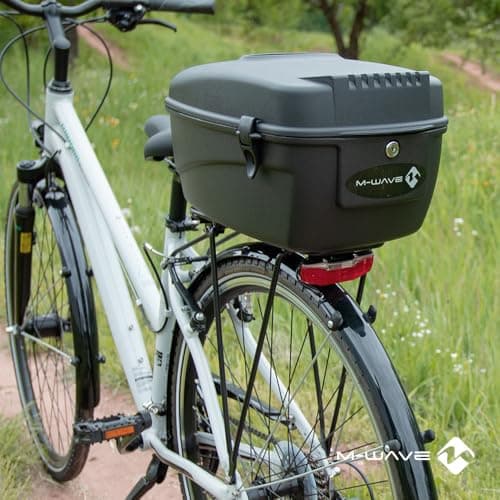 M-Wave Amsterdam Bicycle Top Case - Black, Large — view 5