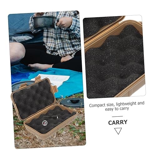 Outdoor Survival Storage Case Khaki Pp Wear-resistant Field Hiking — view 6