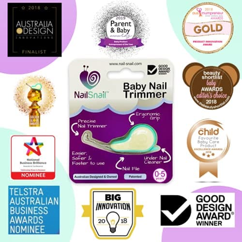 Nail Snail Baby Nail Care Kit. Baby Nail Care Set: Baby Nail Trimmer, File & Under Nail Cleaner. Ideal for Newborn, Infant and Toddler Nails. Safer Than Clipper, Scissors. Easier Than Nail Filer — view 6