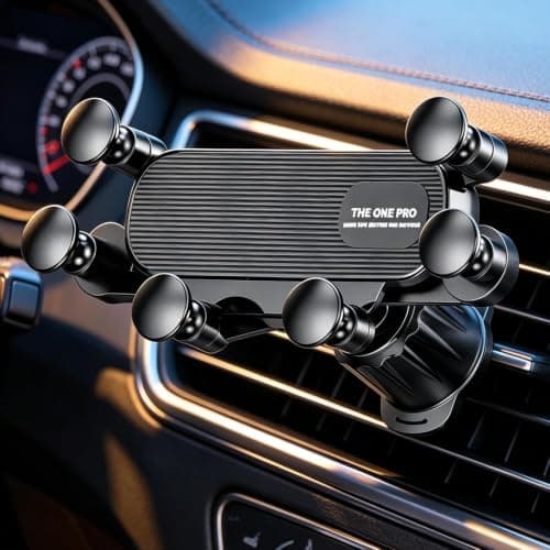Air Vent Car Phone Holder Stable Silent Mount Stand — view 3