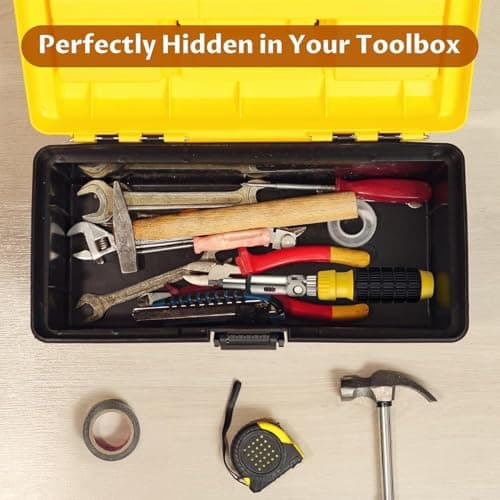 Screwdriver - ABS 20 x 4 cm | Hidden Storage Container | Camouflage Money for Travel Home Luggage Bag Keys Car Belongings Discretion Security Kit Pro — view 2