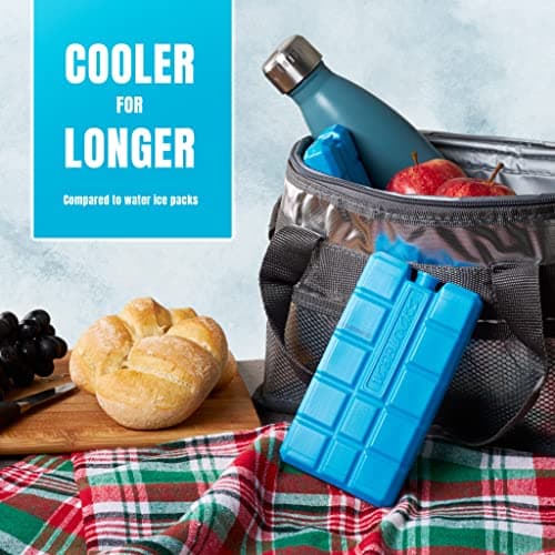 Ice Packs/Freezer Blocks 200mlx6 for Cool Boxes/Lunch Bags Air Cooler — view 4
