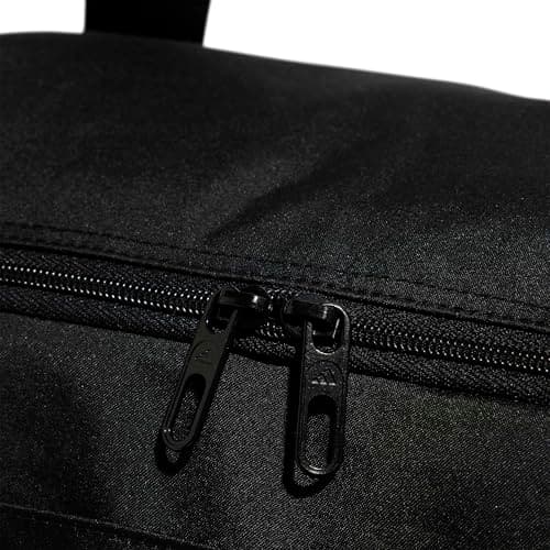 adidas Unisex Essentials Linear Duffel Bag Duffel Bag, Black/Black/White, S — view 4