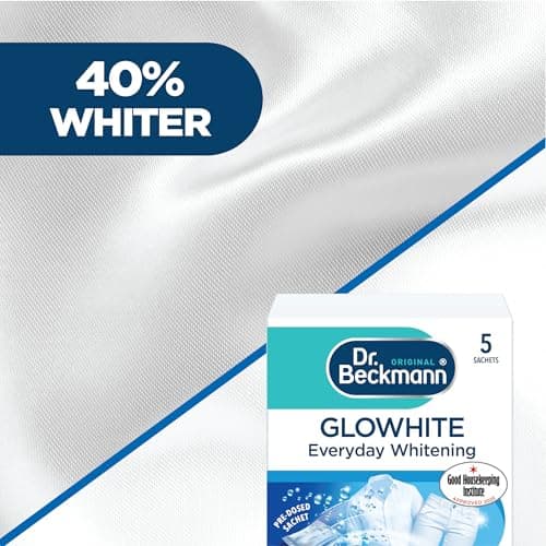 Dr. Beckmann Glowhite, In-Wash Sachets, Brighter White Laundry, 5 x 40g — view 6