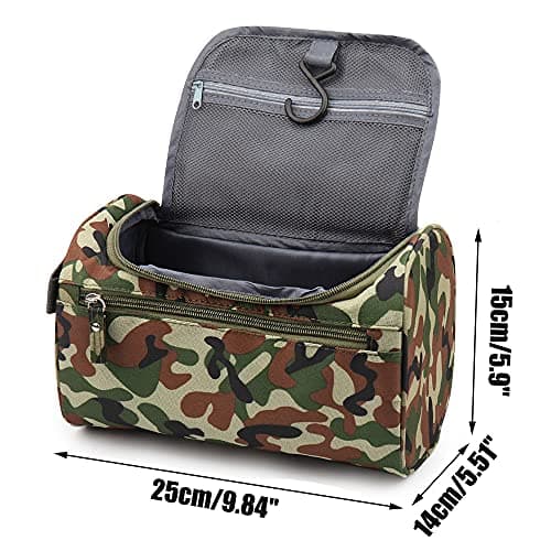 ONEGenug Toiletry Bag Travel Toiletry Bag Men & Women Cosmetic Bag for Hanging Wash Bag for Boys and Girls — view 2