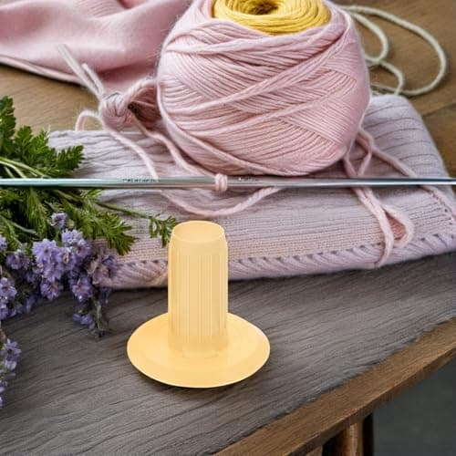 3pcs Wool Winder Replacement Cone for Home Use, Beige Plastic — view 4