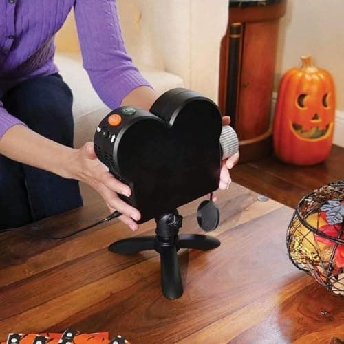 Cqhbzf Halloween Window Projector Lights Outdoor, Christmas LED Projector, Built-in 12 Movies — view 4