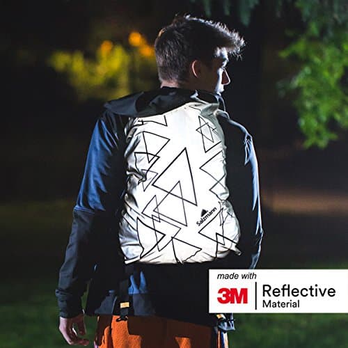 Salzmann Reflective Rucksack Cover | 28–40L | Hi-Vis Waterproof Rain Cover for Backpack Cycling, Commuting & Hiking — view 3