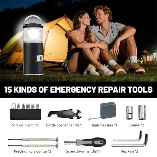 Multi-Function Camping Tool Light, Portable LED Camping Light Multi-Tool — view 3