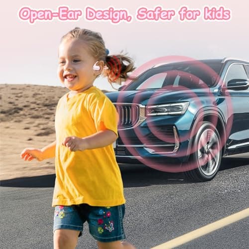 Golvery Kids Wireless Earbuds, Open Ear Bluetooth Headphones for Children — view 2
