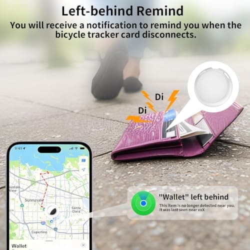 2 Pack GPS Tracker for Vehicles Work with Apple Find My iOS Only Real Time — view 3