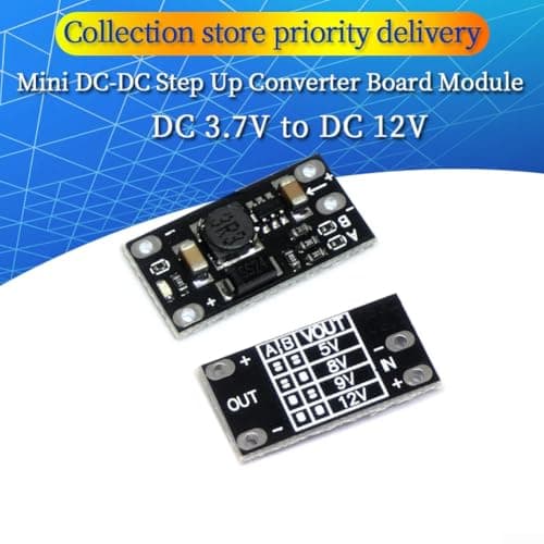 20 Pack Adjustable DC-DC Boost Step Up Converter Module Output 5V 8V 9V 12V, Voltage Booster Board For 3.7V Lithium ForBattery Electronic DIY Projects — view 2