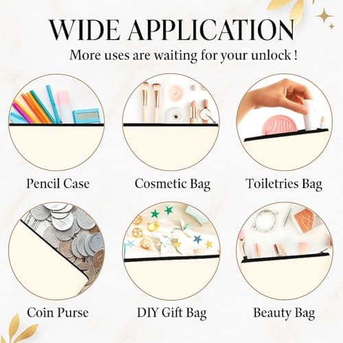 Cable Organiser Bag, Compact Rectangular Travel Cable Bag, White, 1-Pack — view 6