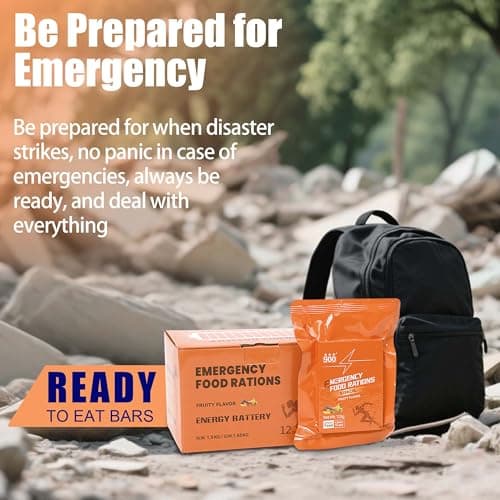 Survival Food Rations, High Energy Biscuits, Fruit Flavour, 12 Packs — view 6