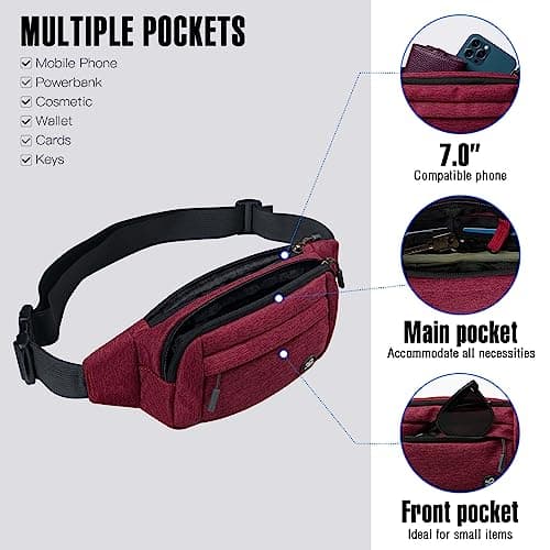 Waterfly Bumbags Waist Fanny Pack Ladies Bum Bag Men Women — view 5