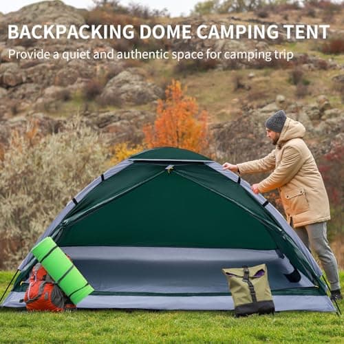 EPCPSHADES 1-2 Person Dome Tents for Camping — view 4