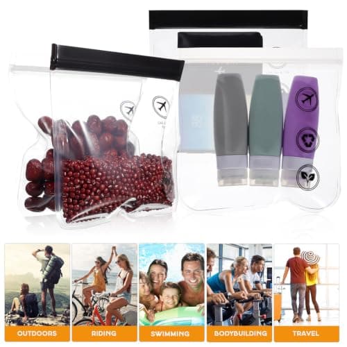 6pcs EVA Toiletry Bag Waterproof Travel Wash Bag — view 3