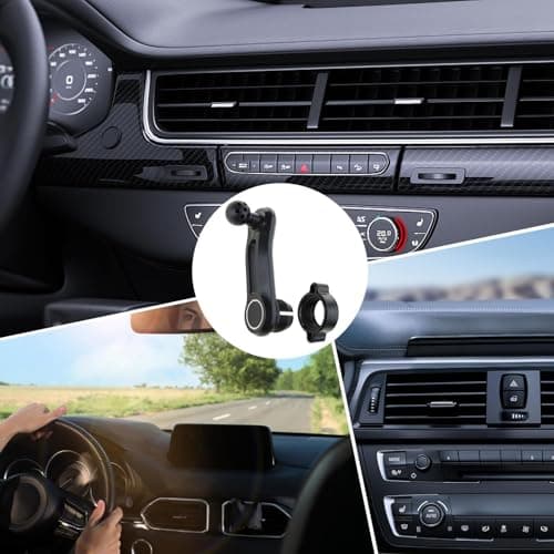 Extendable Phone Holder - Anti-Theft Double Socket Arm | Car Phone Mount Ball Joint Extensions | 17mm Car Phone Mount Ball Joint Extension Arm | Phone Mount Ball Extension Adapter For Cell Phone — view 4