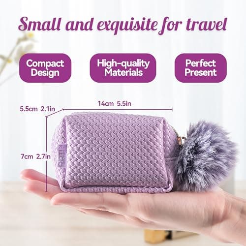 Women's First Aid Kit 120PCS Portable Set Wedding Emergency Kit Items for Girl Lady Mother Wife Nurse for Girl Lady Mother Wife Nurse Present Set (Purple) — view 4