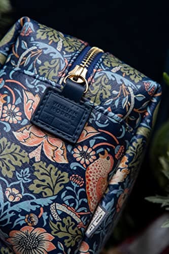 William Morris At Home Toiletry & Cosmetic Washbag, Zip Closure, — view 4