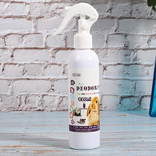 Atyhao Pet Odor Eliminator, Lavender Scented Stain and Odor Remover for Small Animal Cages, Removes Urine Feces Vomit Drool, for Hamster Rabbit Guinea Pig Ferret Owners and Multi Pet Households — view 6