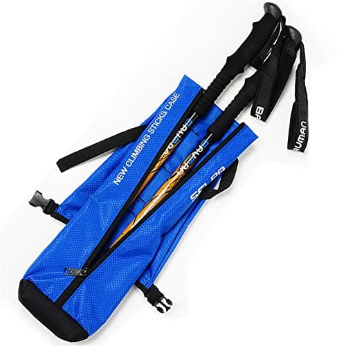 DUBENS Walking Stick Bag, Trekking Poles Carry Bag Zipper Waterproof Walking Stick Hiking Poles Storage (Blue) — view 2