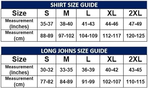 RUBAB Mens Thermal Underwear Vests Long Sleeve Tops Thermal T-Shirt Warm Underlayer Winter Thermals Base Layer Clothing Men Vest Top Size S-2XL (Large White) — view 3