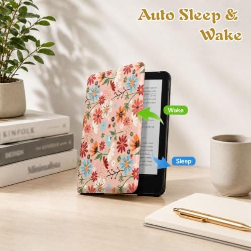 Case for 7 inch Kindle Paperwhite 12th Gen 2024, EReader Protective Cover — view 4