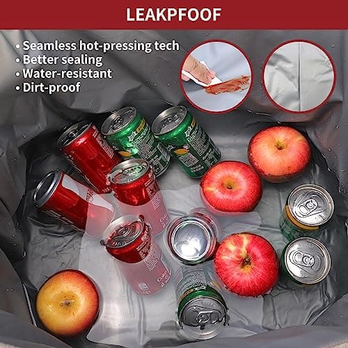 Vinsani 20L Cooler Bag, Insulated Thermal Backpack for Beach Travel Picnic — view 5