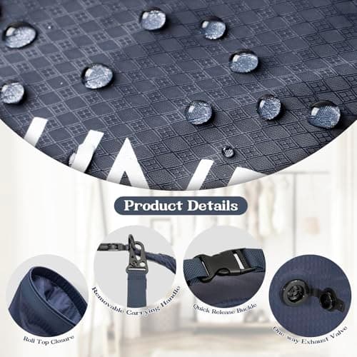 CANBOX Travel Laundry Bag, Vacuum Compression Dirty Clothes Travel Bag — view 5