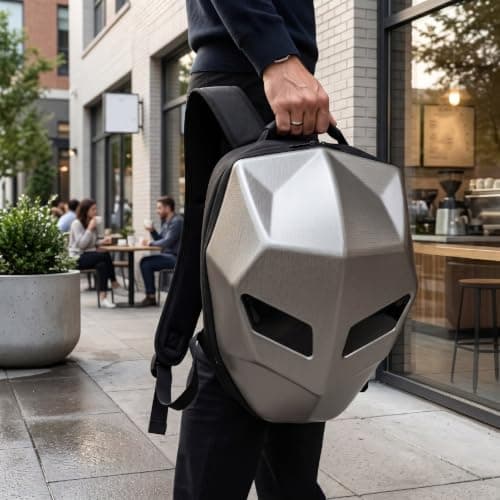XUMIUZIY Programmable LED Motorcycle Backpack for Riding Travel — view 5