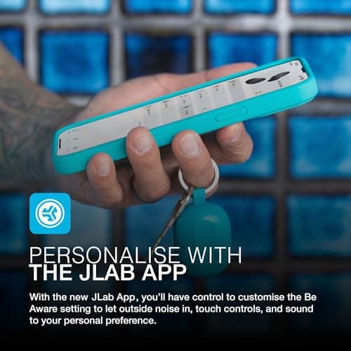 JLab JBuds Mini True Wireless Earbuds with Mic - Bluetooth, Teal — view 6