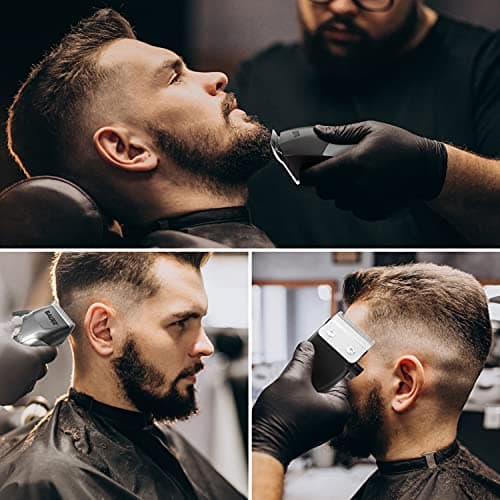 Bauer Professional Hair Clipper and Grooming Kits for Men/High Precision and Adjustable Lengths/Stainless Steel Blades/Accessories Included (Hair Clipper Travel Set) — view 2
